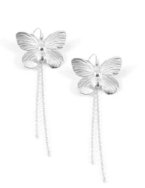 Suzy Levian Sterling Silver Pave Cubic Zirconia Butterfly Earrings – SUZY  LEVIAN NEW YORK